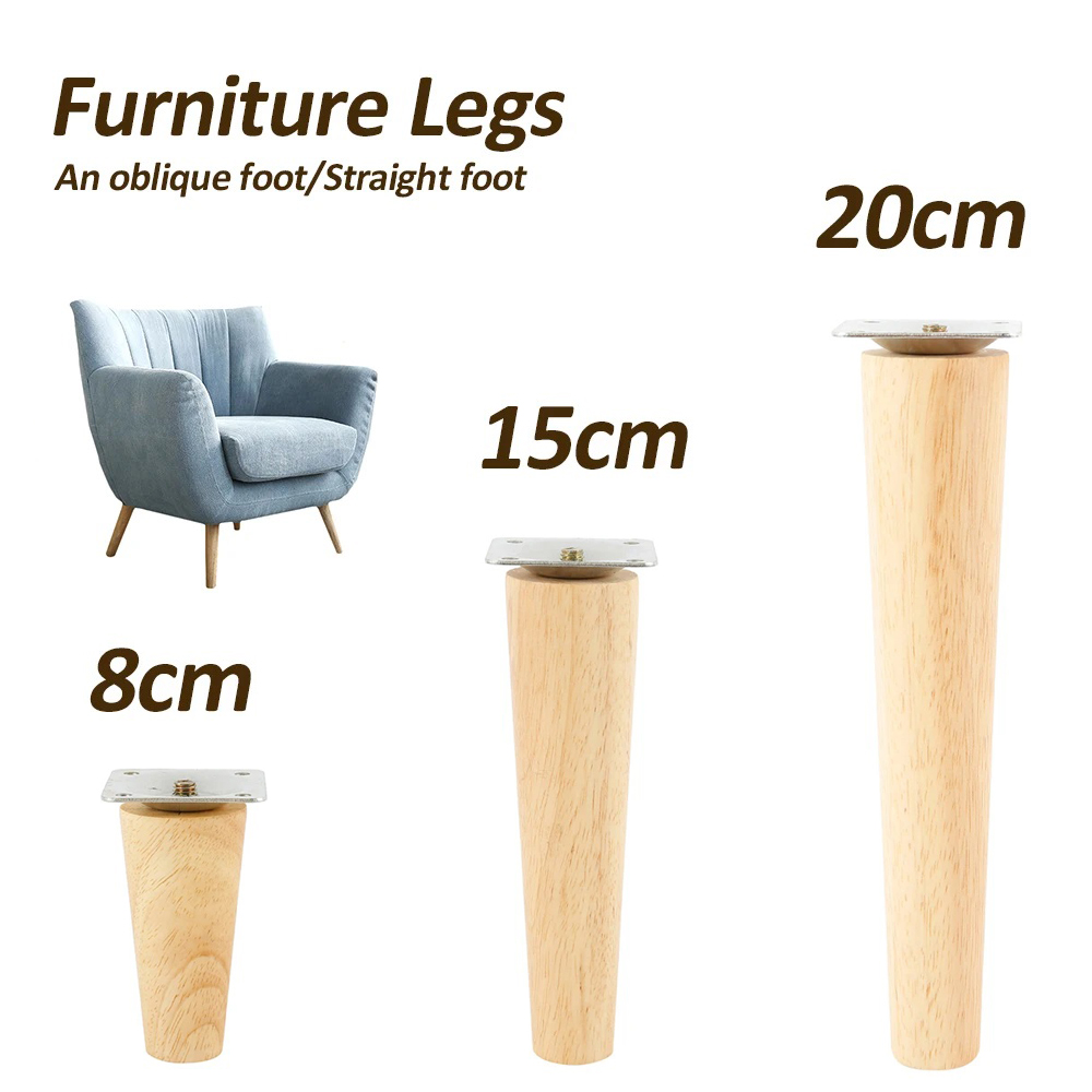 Office Furniture Solutions - 4 Set kaki furnitur kayu tinggi,
