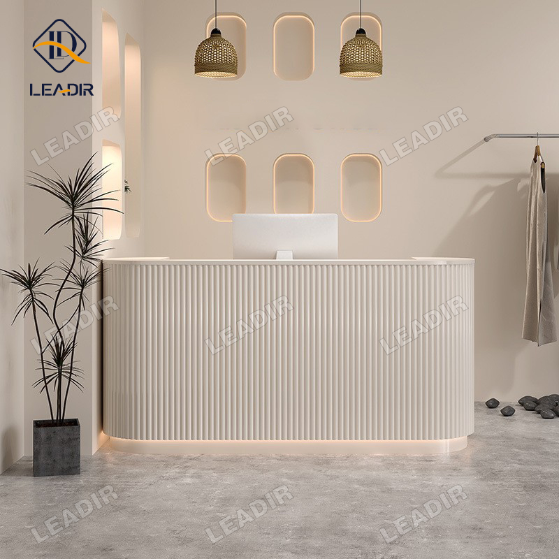 Office Furniture Logo - Meja Resepsionis Furnitur Kantor, Meja Kasir,