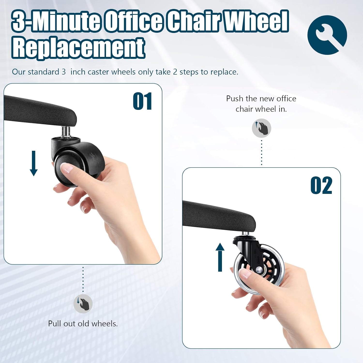 Set Roda Kursi Kantor 3 Inci I - Office Furniture Solutions ulasan dan harga