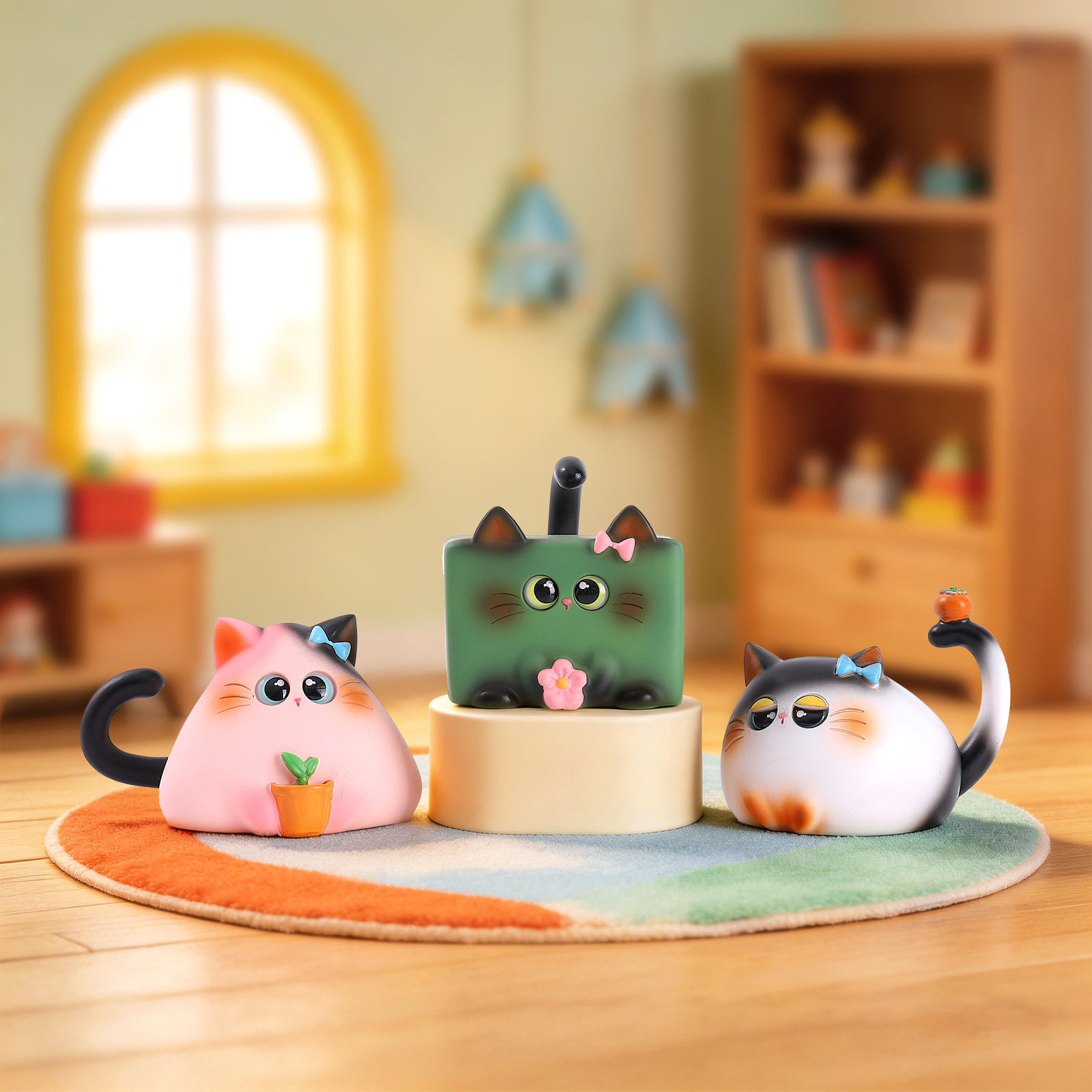Figur Kucing Blind Box Resin K - Office Furniture Ideas ulasan dan harga