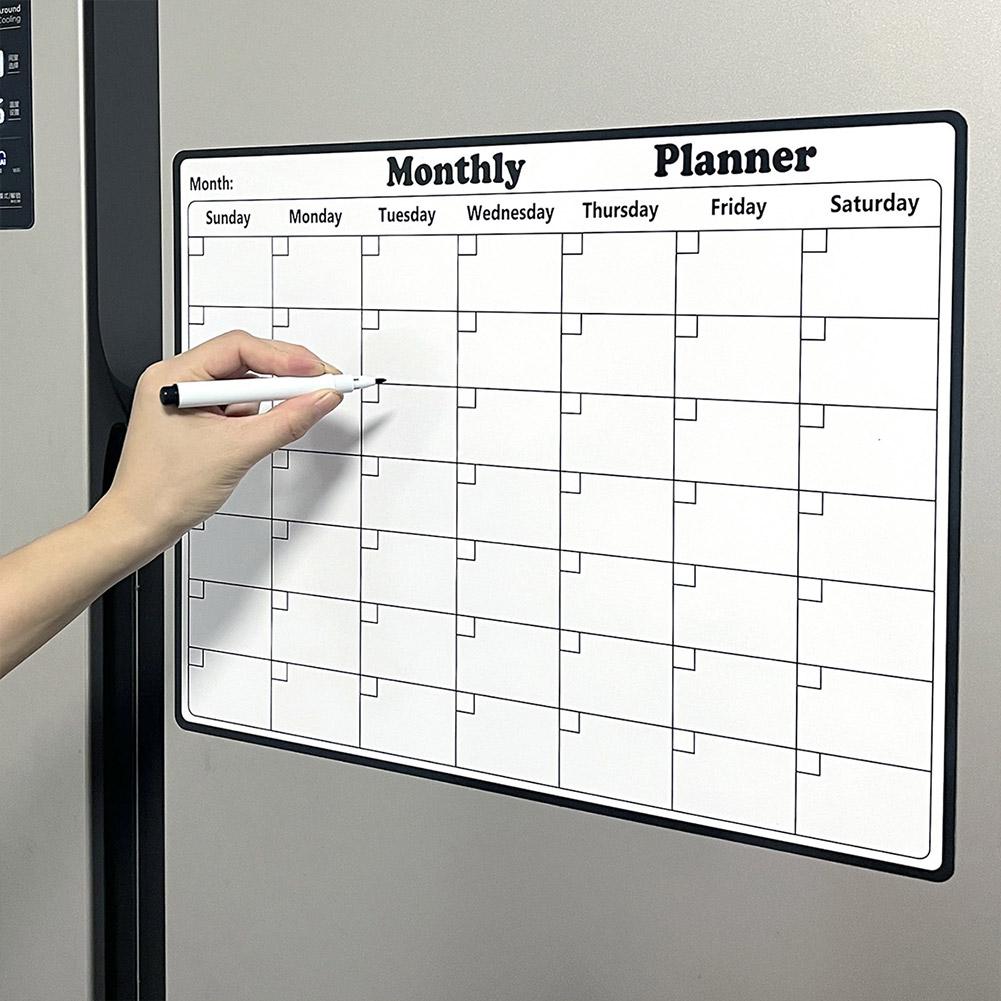 Papan Tulis Kalender Penghapus - Magnetic Whiteboard Calendar ulasan dan harga