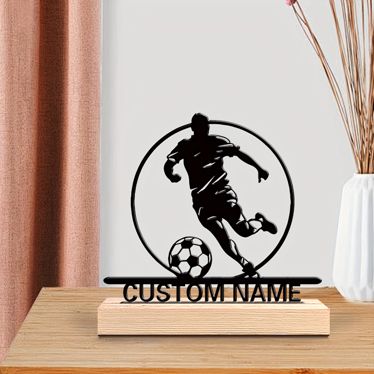 Patung Logam Pemain Sepak Bola - Office Furniture Ideas ulasan dan harga