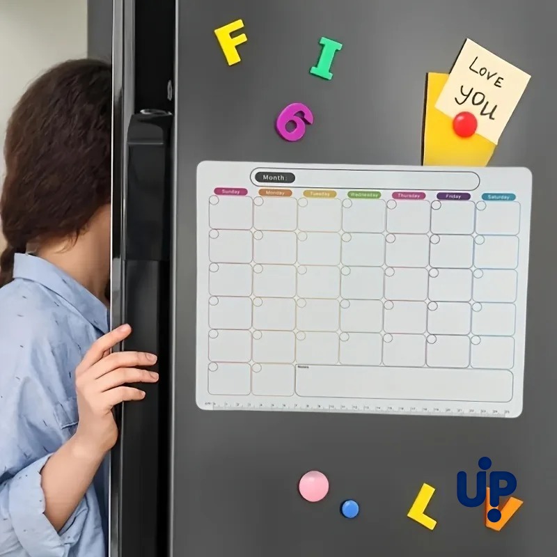 Magnet Kulkas, Perencana Bulan - Magnetic Whiteboard Calendar ulasan dan harga