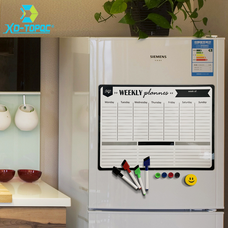 A3 Papan Tulis Papan Tulis Per - Magnetic Whiteboard Calendar ulasan dan harga