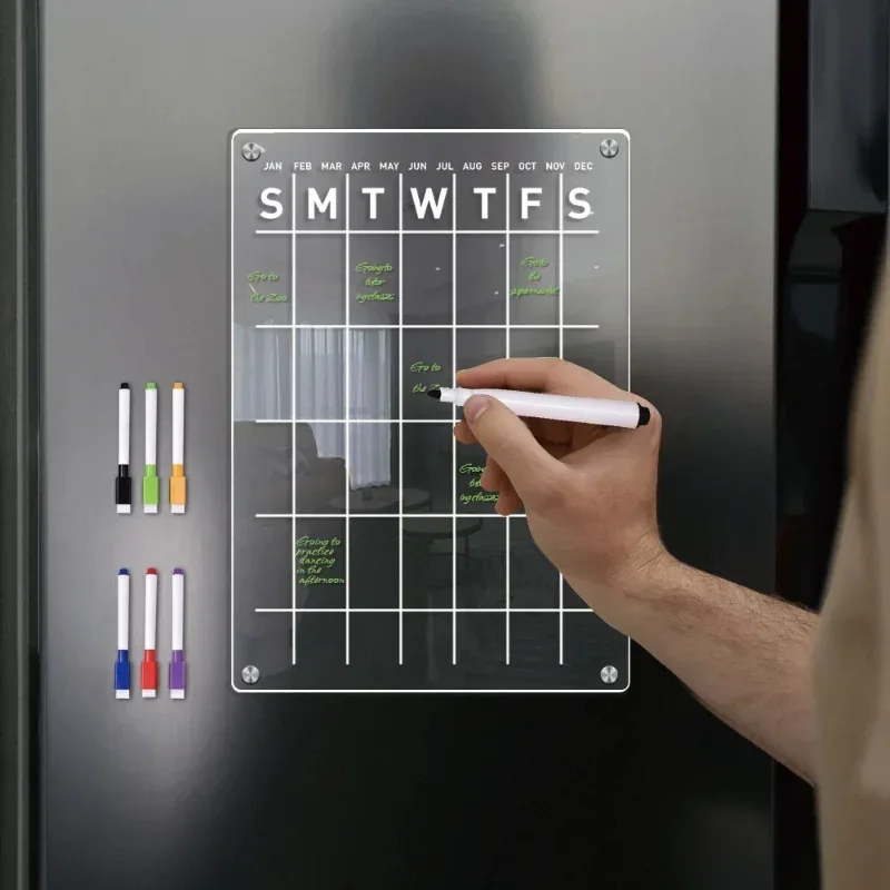 Stiker Magnet kulkas kalender  - Magnetic Whiteboard Calendar ulasan dan harga