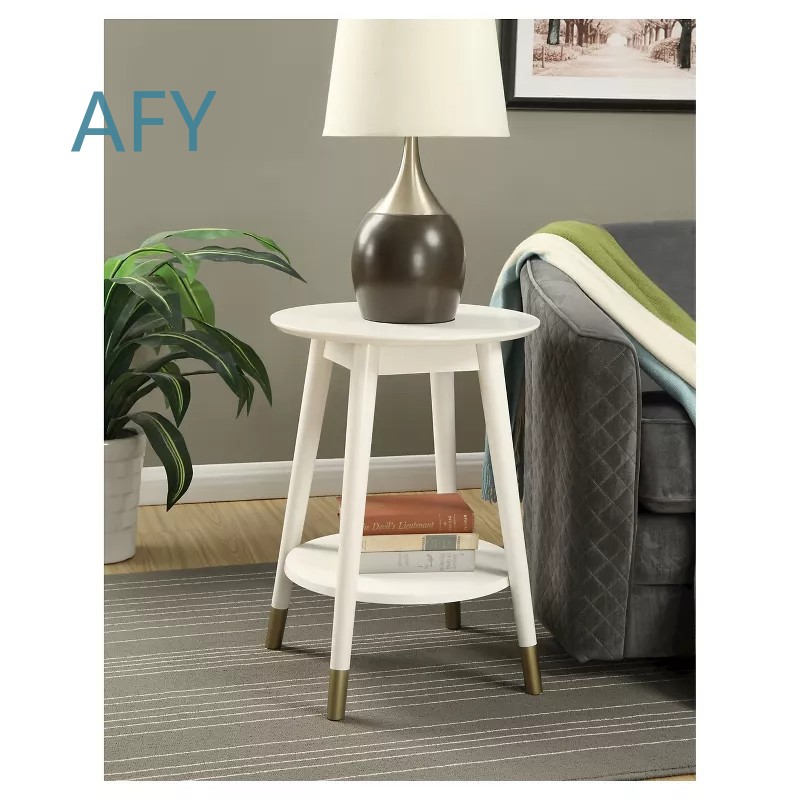 Meja Samping Kayu dengan Kompa - Office Furniture Ikea ulasan dan harga