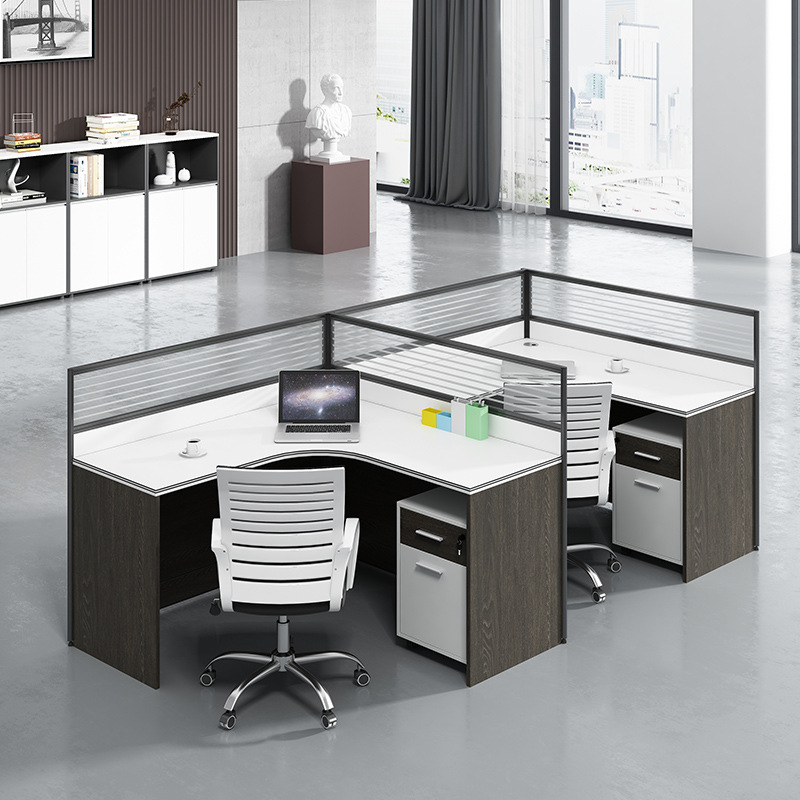 Meja workstation staf dengan p - Office Furniture Now ulasan dan harga
