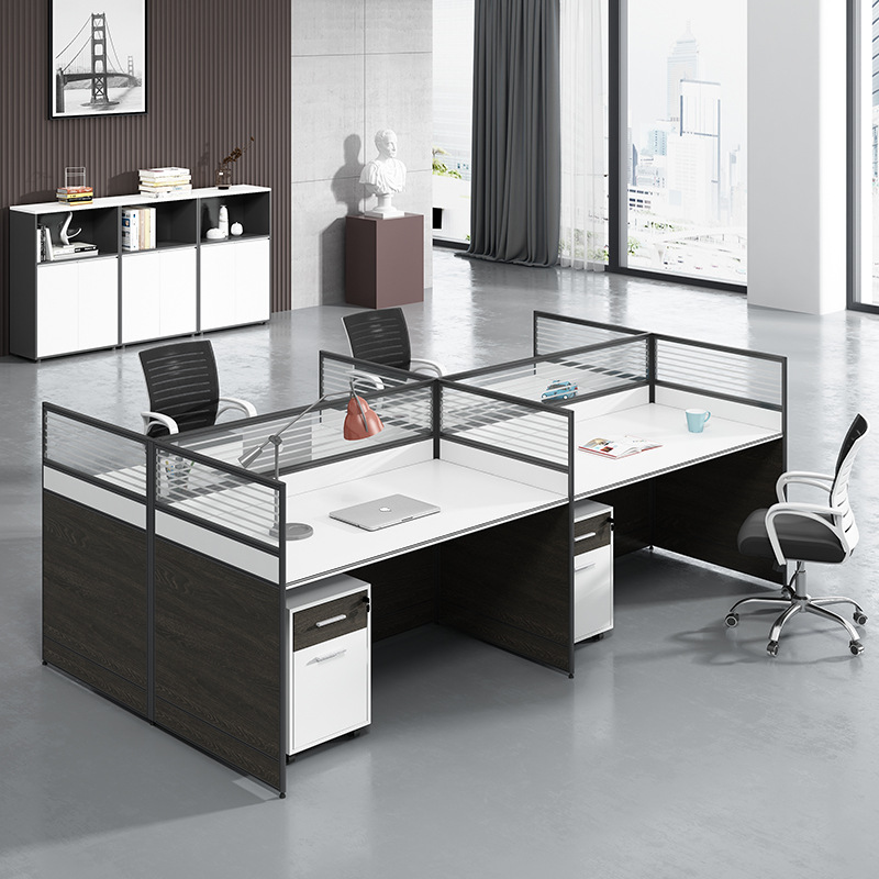 Meja workstation staf dengan p - Office Furniture Now ulasan dan harga