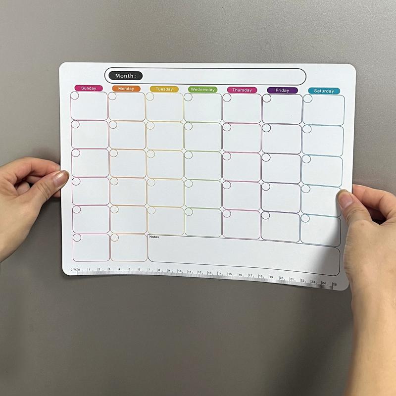📚   Kulkas Magnetik Kalender P - Magnetic Whiteboard Calendar ulasan dan harga
