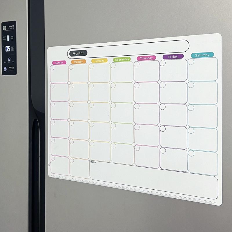 📚   Kulkas Magnetik Kalender P - Magnetic Whiteboard Calendar ulasan dan harga