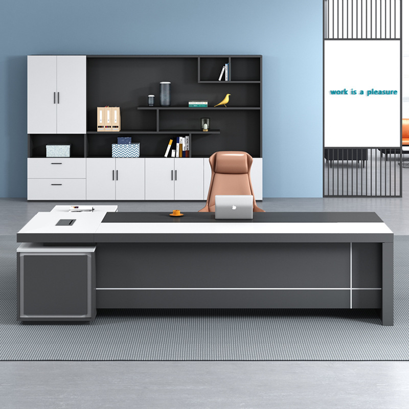 Set Meja Dan Kursi Putih, Untu - Xh Office Furniture ulasan dan harga