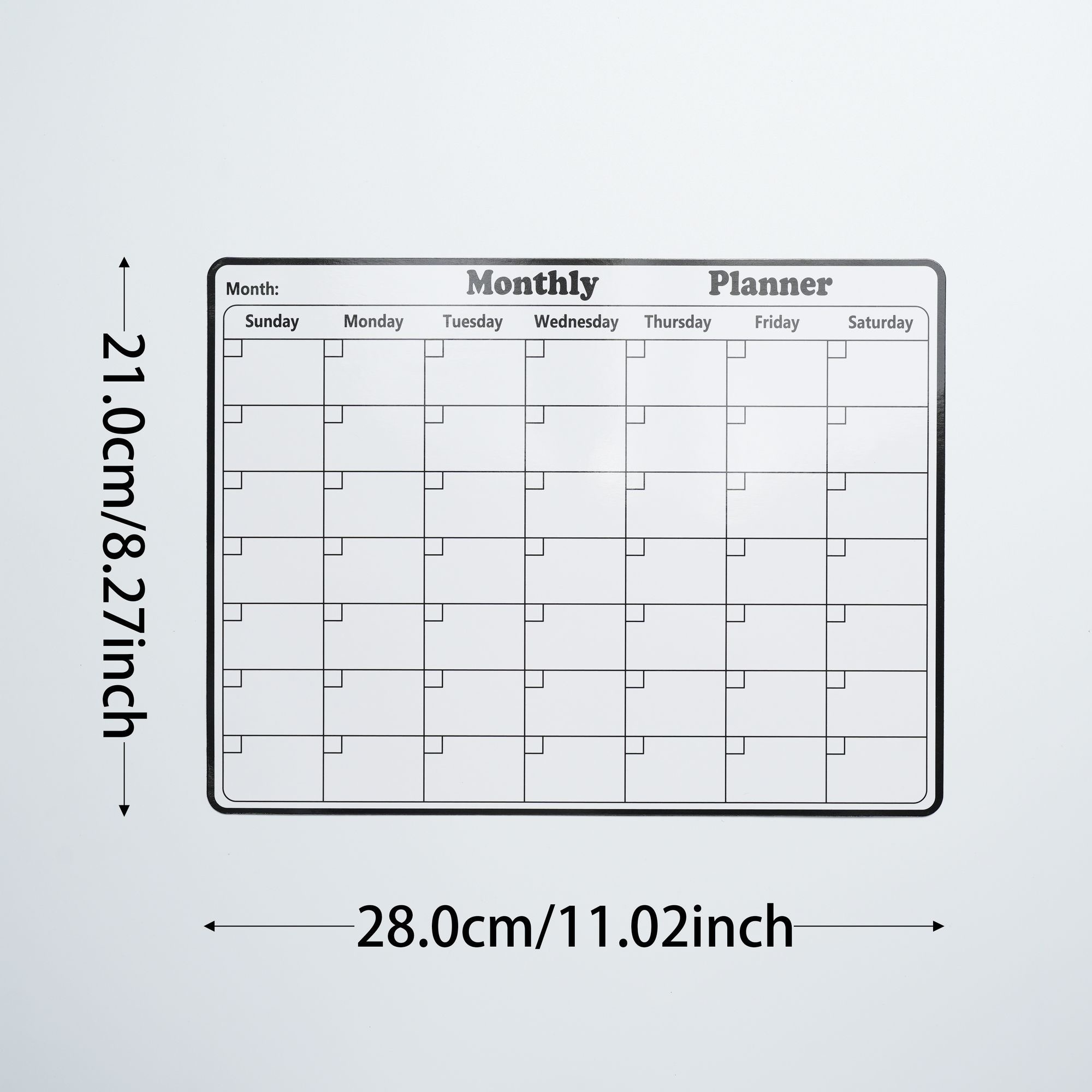 5 Buah/Set Perencana Dinding E - Magnetic Whiteboard Calendar ulasan dan harga