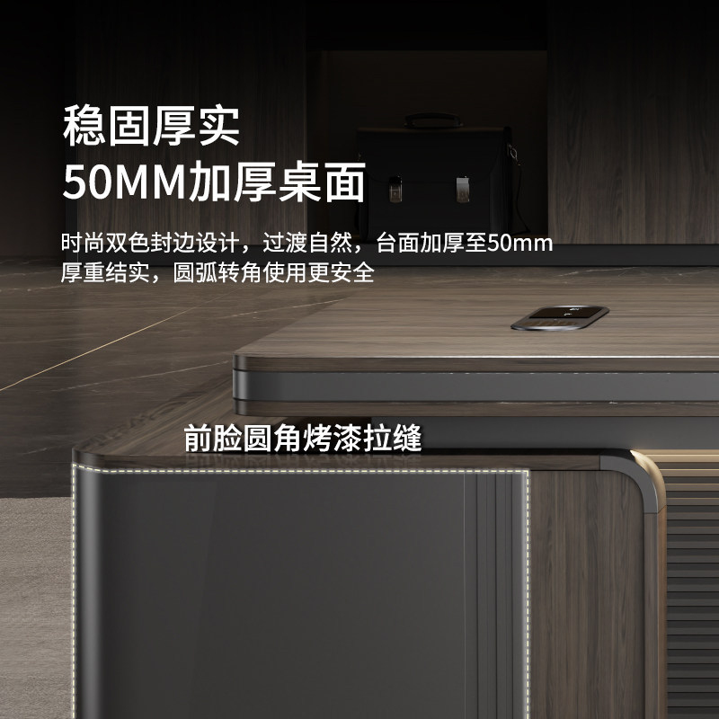 Meja Kantor Dengan Nuansa Mewa - Xh Office Furniture ulasan dan harga