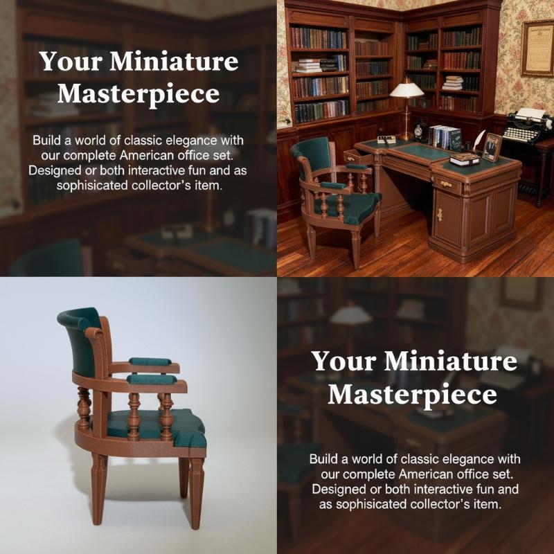 112 Perabot Rumah Boneka Meja  - Office Furniture Solutions ulasan dan harga